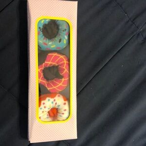 Colorful Donut Hair Ties Set